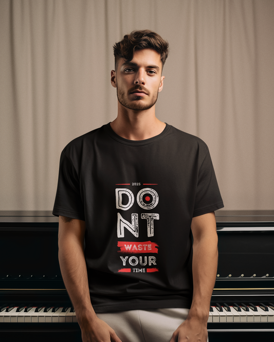 Motivational 2025 - Terry Oversized Tshirts