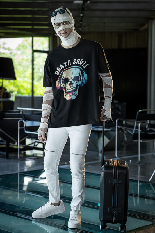 Death Skull - Terry Oversized Tshirt