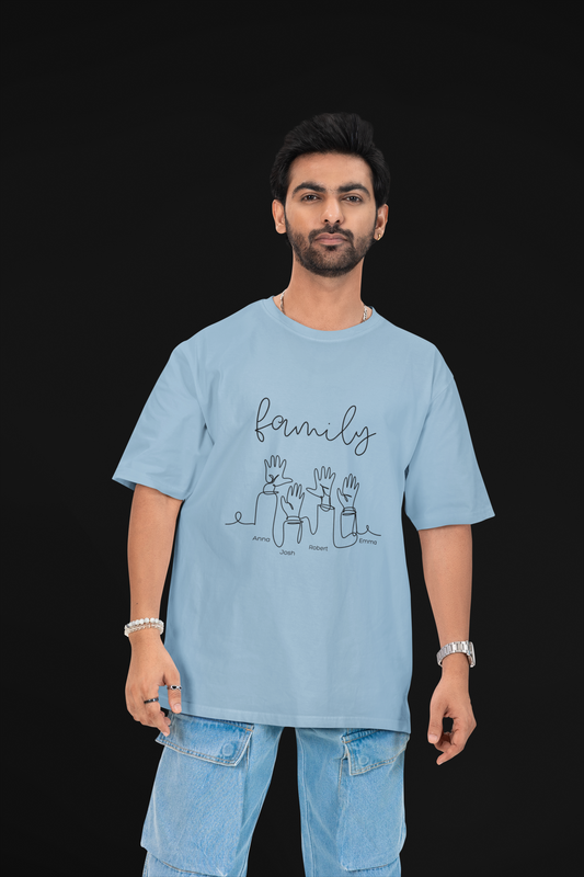 Family - Terry Oversized Tshirt