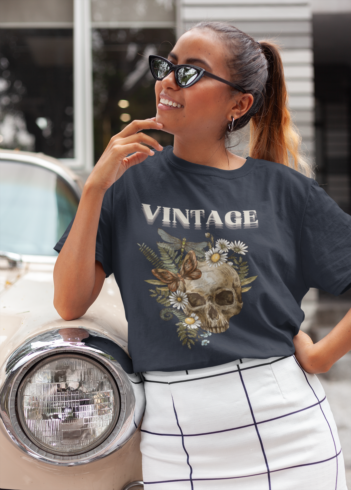 Brown Vintage - Oversized Tshirt