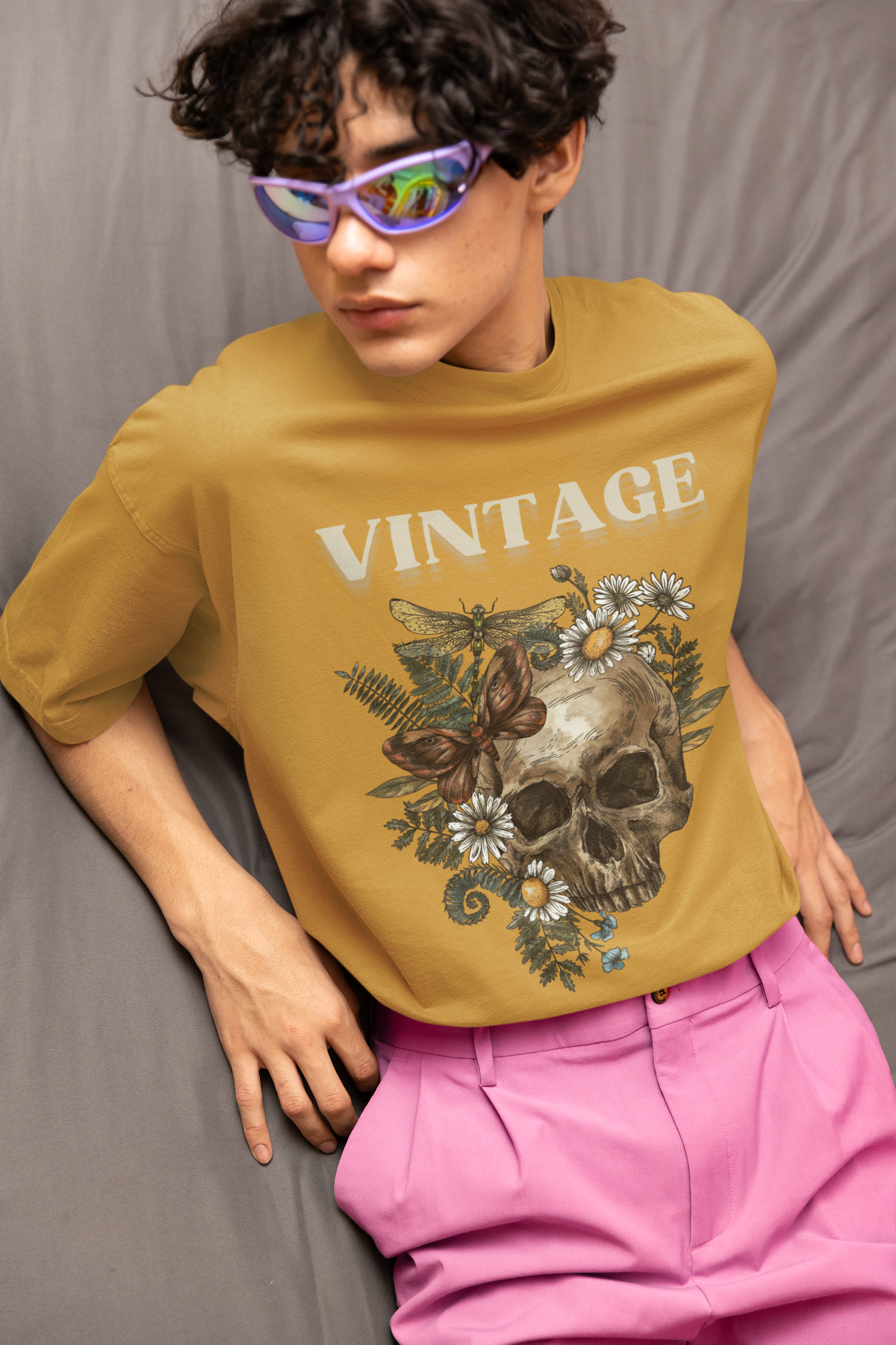 Brown Vintage - Oversized Tshirt